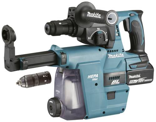 Makita SDS-Plus-Akku-Kombihammer 18V 5Ah inkl. Ladegerät Makita SDS-Plus-Akku-Kombihammer 18V 5Ah inkl. Ladegerät von Makita