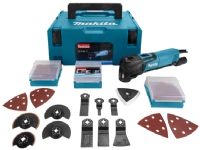 Makita TM3010CX2J, Schneiden, Polieren, Rasping, Schleifen, Sägen, Kratzen, Schwarz, Blau, 6000 OPM, 20000 OPM, 1,6°, AC Makita TM3010CX2J, Schneiden, Polieren, Rasping, Schleifen, Sägen, Kratzen, Schwarz, Blau, 6000 OPM, 20000 OPM, 1,6°, AC von Makita