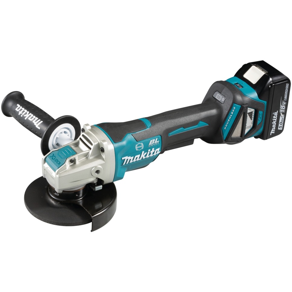 X-LOCK Akku-Winkelschleifer DGA519RTJ, 18Volt von Makita