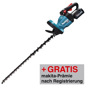 AKTION: makita UH007GD201 Akku-Heckenschere 40,0 V max., mit 2 Akkus mit Prämie nach Registrierung von Makita