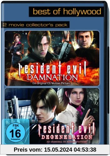 Best of Hollywood - 2 Movie Collector's Pack: Resident Evil: Damnation / Degeneration [2 DVDs] von Makoto Kamiya