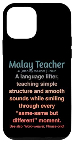 Malaiischer Lehrer Hülle für iPhone 12 mini von Malay Teacher Gifts & Tees