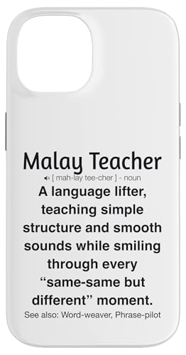 Malaiischer Lehrer Hülle für iPhone 14 Malaiischer Lehrer Hülle für iPhone 14 von Malay Teacher Gifts & Tees
