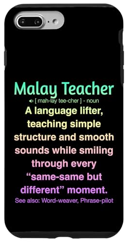 Malaiischer Lehrer Hülle für iPhone 7 Plus/8 Plus Malaiischer Lehrer Hülle für iPhone 7 Plus/8 Plus von Malay Teacher Gifts & Tees