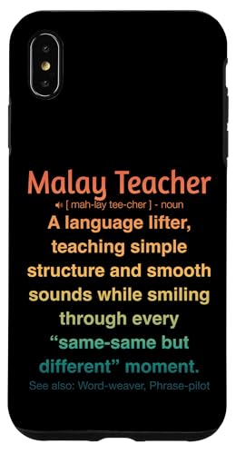 Malaiischer Lehrer Hülle für iPhone XS Max von Malay Teacher Gifts & Tees