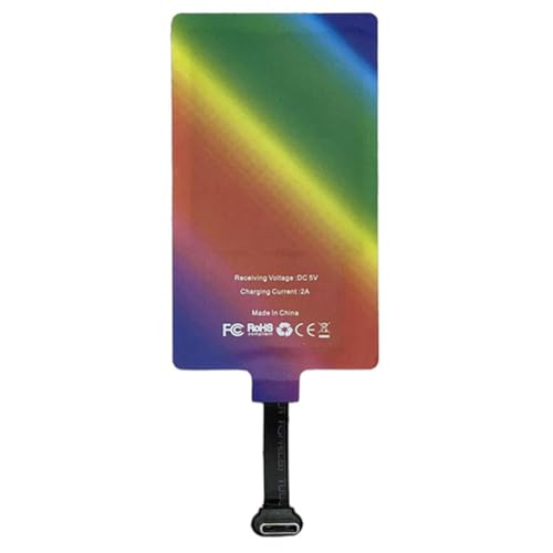 Malloy 10W 5V 2A Wireless-Ladeempfängermodul Universalanschluss für Android Qtandard Einfache Installation, Einfach zu Bedienen (Typ-C) von Malloy