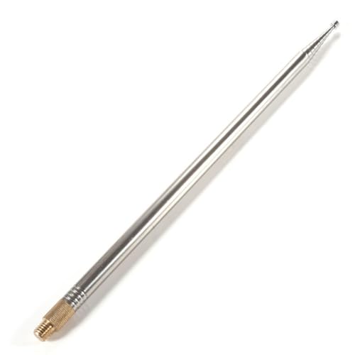 Malloy 2,5 M Lange Peitschenantenne Aus Edelstahl 304 für Pac12 JPC7-Kurzwellenantenne, DIY-Kurzwellenradios und Teleskopantenne von Malloy
