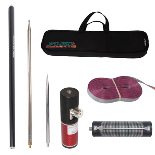Malloy 3,5-50 MHz 80m-6m 10-Band 100W HF-Kurzwellenantenne Outdoor-Kurzwellenantenne für HF-Kurzwellenradio von Malloy