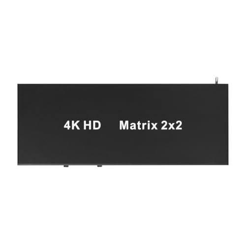 Malloy -Kompatibler Matrix 2X2 Switch-Splitter 4K 30Hz mit Audio-Ausgang, RS232-Unterstützung für DVD, HDTV, TV-Box, EU-Stecker Malloy -Kompatibler Matrix 2X2 Switch-Splitter 4K 30Hz mit Audio-Ausgang, RS232-Unterstützung für DVD, HDTV, TV-Box, EU-Stecker von Malloy