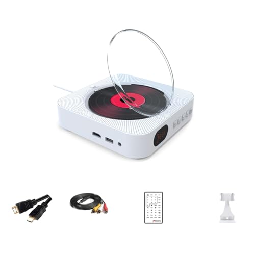Malloy VCD CD DVD Multifunktionaler Audio-Musik-Player FM Radio Heim-Repeater-CD-Player AUX-Anschluss mit Fernbedienung C-EU-Stecker Malloy VCD CD DVD Multifunktionaler Audio-Musik-Player FM Radio Heim-Repeater-CD-Player AUX-Anschluss mit Fernbedienung C-EU-Stecker von Malloy