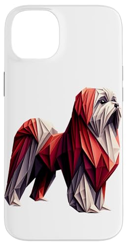 Origami Art Maltese Malteses Hülle für iPhone 14 Plus von Malteses Maltese Dog Lover Gifts