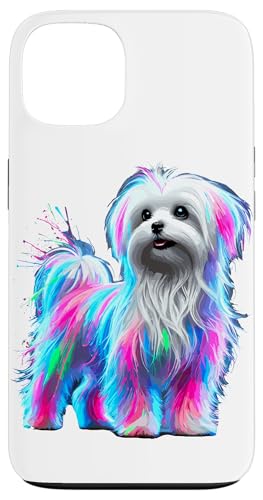 Paint Art Maltese Malteses Hülle für iPhone 13 Paint Art Maltese Malteses Hülle für iPhone 13 von Malteses Maltese Dog Lover Gifts
