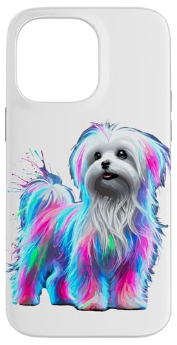 Paint Art Maltese Malteses Hülle für iPhone 14 Pro Max Paint Art Maltese Malteses Hülle für iPhone 14 Pro Max von Malteses Maltese Dog Lover Gifts