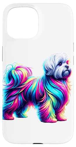 Paint Art Maltese Malteses Hülle für iPhone 15 Paint Art Maltese Malteses Hülle für iPhone 15 von Malteses Maltese Dog Lover Gifts