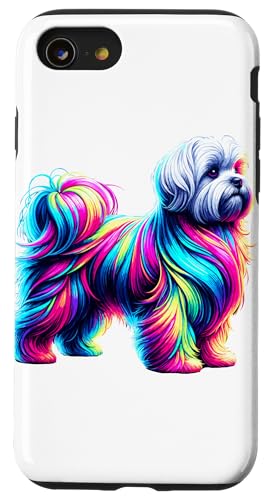 Paint Art Maltese Malteses Hülle für iPhone SE (2020) / 7 / 8 von Malteses Maltese Dog Lover Gifts