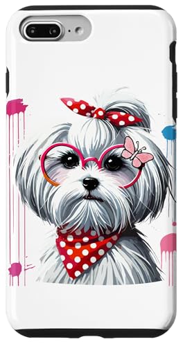 Paint Art Maltese Malteses Painter Artist Hülle für iPhone 7 Plus/8 Plus von Malteses Maltese Dog Lover Gifts