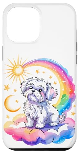 Rainbow Clouds Maltese Malteses Hülle für iPhone 12 Pro Max Rainbow Clouds Maltese Malteses Hülle für iPhone 12 Pro Max von Malteses Maltese Dog Lover Gifts