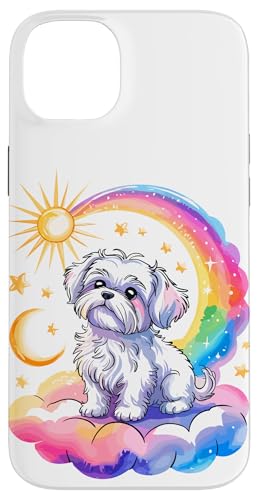 Rainbow Clouds Maltese Malteses Hülle für iPhone 14 Plus Rainbow Clouds Maltese Malteses Hülle für iPhone 14 Plus von Malteses Maltese Dog Lover Gifts