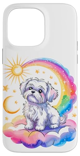 Rainbow Clouds Maltese Malteses Hülle für iPhone 14 Pro Max Rainbow Clouds Maltese Malteses Hülle für iPhone 14 Pro Max von Malteses Maltese Dog Lover Gifts