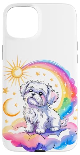 Rainbow Clouds Maltese Malteses Hülle für iPhone 15 Plus Rainbow Clouds Maltese Malteses Hülle für iPhone 15 Plus von Malteses Maltese Dog Lover Gifts