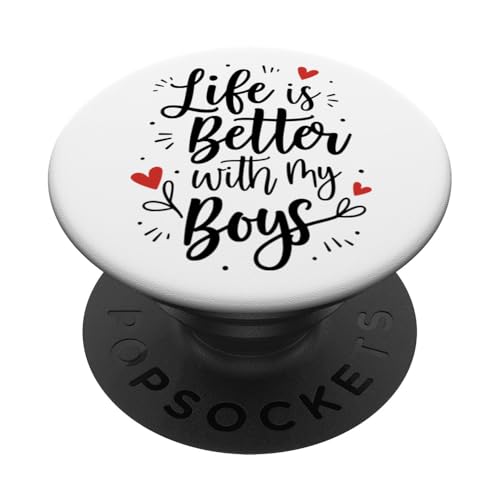 Zitat zum Muttertag für die Mutter von Jungen PopSockets Klebender PopGrip Zitat zum Muttertag für die Mutter von Jungen PopSockets Klebender PopGrip von Mamalina Studios