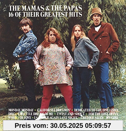 16 of their greatest hits [Vinyl LP] von Mamas & the Papas