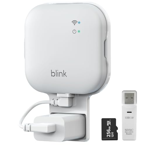 Mamerry 256 GB MicroSD-Karte und Synchronisierungsmodul XR Halterung, ohne Bohren, Halterung für Blink Außen-/Innen-Sicherheitskameras, USB-C-Kabel, SD-Kartenleser (Sync-Modul XR nicht im Lieferumfang Mamerry 256 GB MicroSD-Karte und Synchronisierungsmodul XR Halterung, ohne Bohren, Halterung für Blink Außen-/Innen-Sicherheitskameras, USB-C-Kabel, SD-Kartenleser (Sync-Modul XR nicht im Lieferumfang von Mamerry