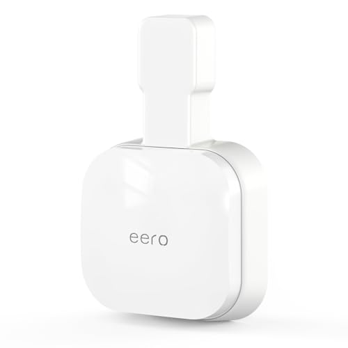 Steckdosen-Wandhalterung für eero 7, Standhalterung, kompatibel mit eero 7 Dual-Band Mesh Wi-Fi 7 Router-Extender, keine unordentlichen Kabel, platzsparend (1 Stück) von Mamerry