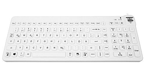Medizin-Tastatur Really Cool LP, wasserdicht, voll desinfizierbar, für den gewerblichen Einsatz, Zertifizierung nach IP68 Medizin-Tastatur Really Cool LP, wasserdicht, voll desinfizierbar, für den gewerblichen Einsatz, Zertifizierung nach IP68 von Man & Machine