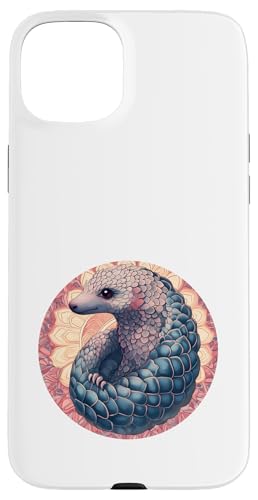 Aufwendiges, schönes Pangolin-Mandala – einzigartige Tierwelt Hülle für iPhone 15 Plus von Mandanimals Gear