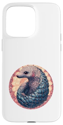 Aufwendiges, schönes Pangolin-Mandala – einzigartige Tierwelt Hülle für iPhone 15 Pro Max von Mandanimals Gear