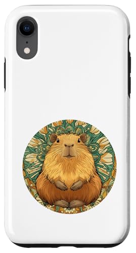 Capybara Mandala Logo Design - Einzigartige Tier Mandala Kunst Hülle für iPhone XR Capybara Mandala Logo Design - Einzigartige Tier Mandala Kunst Hülle für iPhone XR von Mandanimals Gear