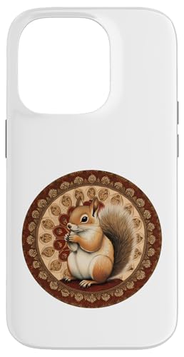 Eichhörnchen Mandala Art Einzigartiges Tierdesign Hülle für iPhone 14 Pro von Mandanimals Gear