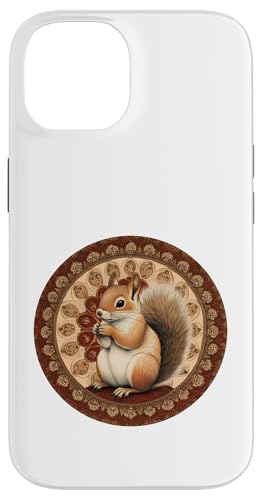 Eichhörnchen Mandala Art Einzigartiges Tierdesign Hülle für iPhone 14 von Mandanimals Gear