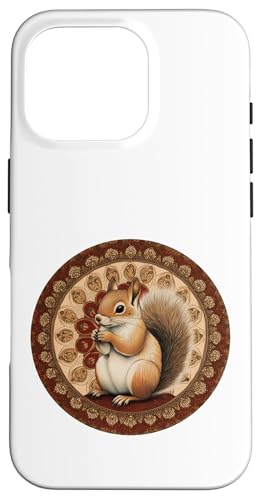 Eichhörnchen Mandala Art Einzigartiges Tierdesign Hülle für iPhone 16 Pro Eichhörnchen Mandala Art Einzigartiges Tierdesign Hülle für iPhone 16 Pro von Mandanimals Gear