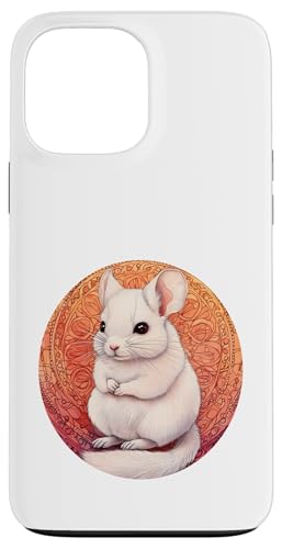Entzückendes Chinchilla Mandala Design - Süße Illustration Hülle für iPhone 13 Pro Max von Mandanimals Gear