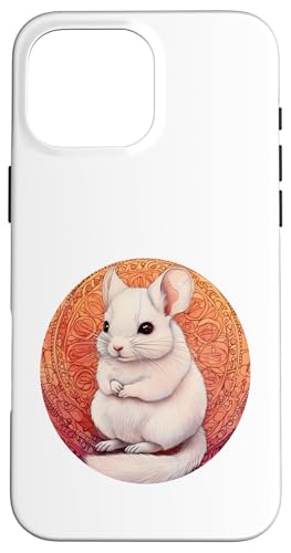 Entzückendes Chinchilla Mandala Design - Süße Illustration Hülle für iPhone 16 Pro Max von Mandanimals Gear