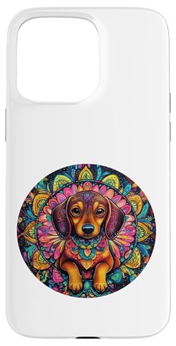 Glorious Majestic Cute Adorable Dackel Weiner Dog Mandala Hülle für iPhone 15 Pro Max Glorious Majestic Cute Adorable Dackel Weiner Dog Mandala Hülle für iPhone 15 Pro Max von Mandanimals Gear