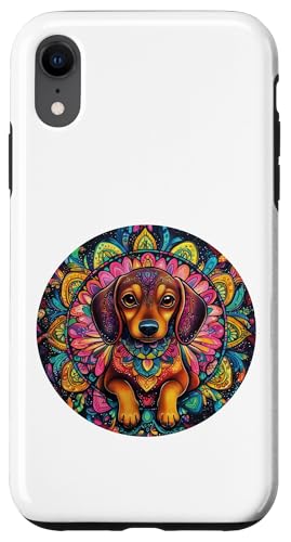 Glorious Majestic Cute Adorable Dackel Weiner Dog Mandala Hülle für iPhone XR von Mandanimals Gear