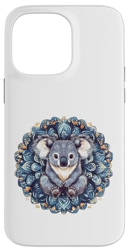Niedliches, bezauberndes Koala-M Hülle für iPhone 14 Pro Max von Mandanimals Gear