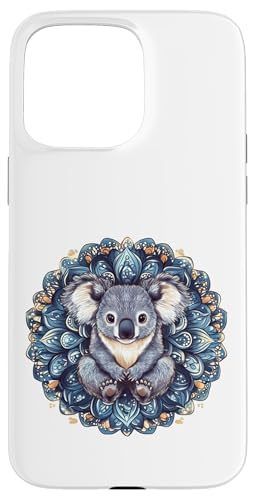 Niedliches, bezauberndes Koala-M Hülle für iPhone 15 Pro Max von Mandanimals Gear