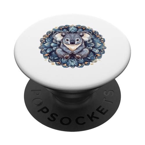 Niedliches, bezauberndes Koala-M PopSockets Klebender PopGrip von Mandanimals Gear