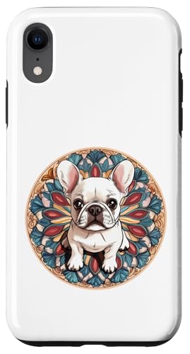 Niedliches, bezauberndes französisches Bulldoggen-M Hülle für iPhone XR von Mandanimals Gear
