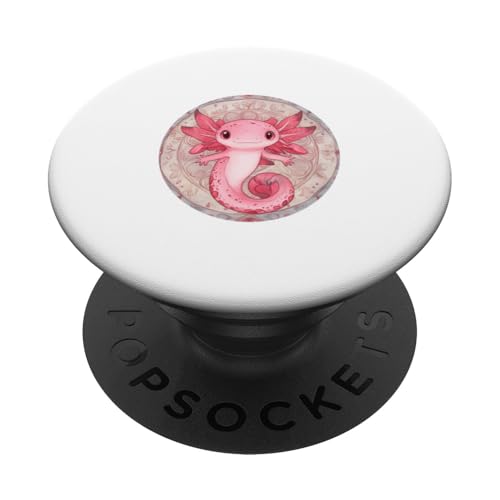 Niedliches Larval Axolotl Design Entzückendes Axolotl Fan Art Mandala PopSockets Klebender PopGrip Niedliches Larval Axolotl Design Entzückendes Axolotl Fan Art Mandala PopSockets Klebender PopGrip von Mandanimals Gear