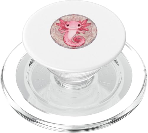 Niedliches Larval Axolotl Design Entzückendes Axolotl Fan Art Mandala PopSockets PopGrip für MagSafe Niedliches Larval Axolotl Design Entzückendes Axolotl Fan Art Mandala PopSockets PopGrip für MagSafe von Mandanimals Gear
