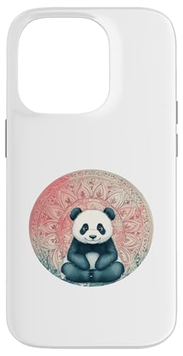 Niedliches Panda Mandala Design Natur Tier Hülle für iPhone 14 Pro Niedliches Panda Mandala Design Natur Tier Hülle für iPhone 14 Pro von Mandanimals Gear