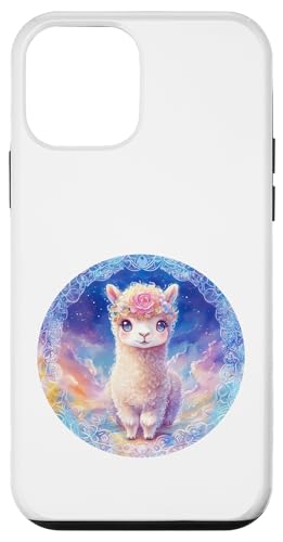 Niedliches bezauberndes Alpaka-Mandala - skurriles & aufwendiges Design Hülle für iPhone 12 mini von Mandanimals Gear
