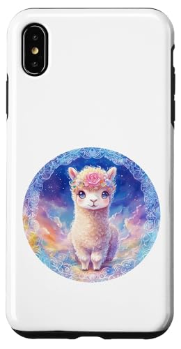 Niedliches bezauberndes Alpaka-Mandala - skurriles & aufwendiges Design Hülle für iPhone XS Max von Mandanimals Gear