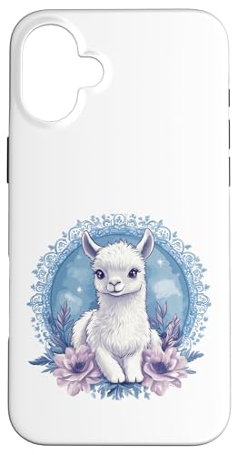 Süßes entzückendes Baby-Lama Hülle für iPhone 16 Plus von Mandanimals Gear