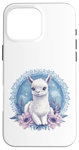 Süßes entzückendes Baby-Lama Hülle für iPhone 16 Pro Max Süßes entzückendes Baby-Lama Hülle für iPhone 16 Pro Max von Mandanimals Gear